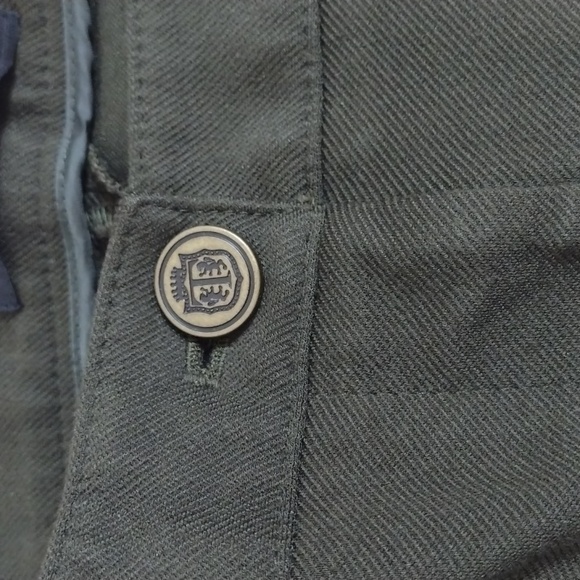 Talbots Dark Army Green Stretch Knit Skinny Ankle Pants Size 8p NEW - Picture 12 of 13